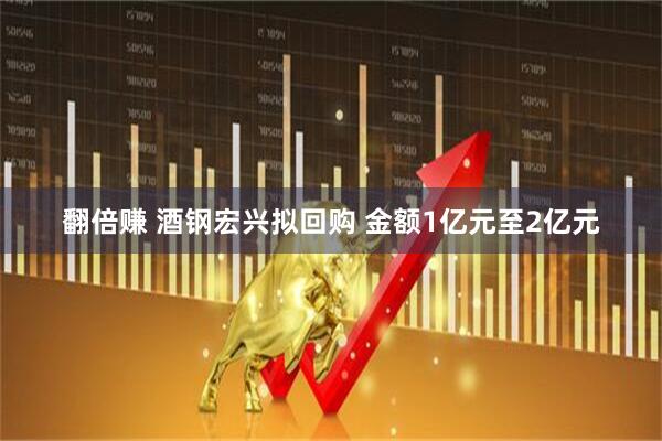 翻倍赚 酒钢宏兴拟回购 金额1亿元至2亿元