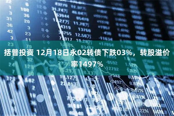 括普投资 12月18日永02转债下跌03%，转股溢价率1497%